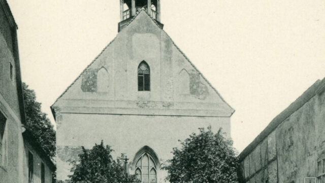 Die ehemalige Kloster- und Schlosskirche um 1903