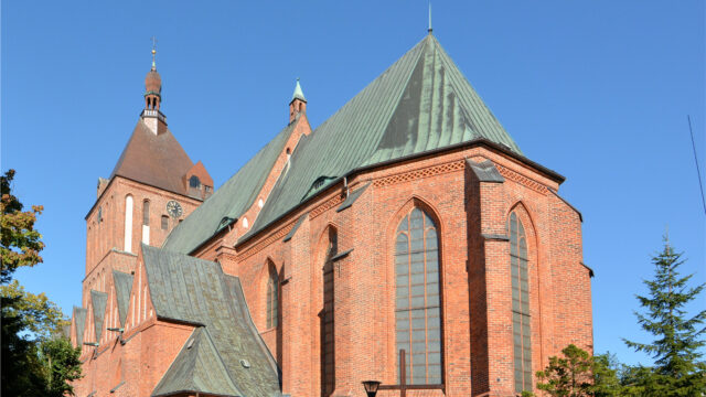 Die St. Marienkirche in Köslin /Koszlin