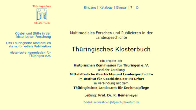 Thüringisches Klosterbuch