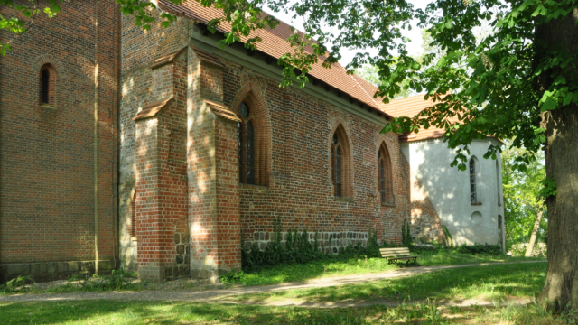Kirche der Zisterzienserinnen in Krummin von Südwesten / Foto K. Hillebrand